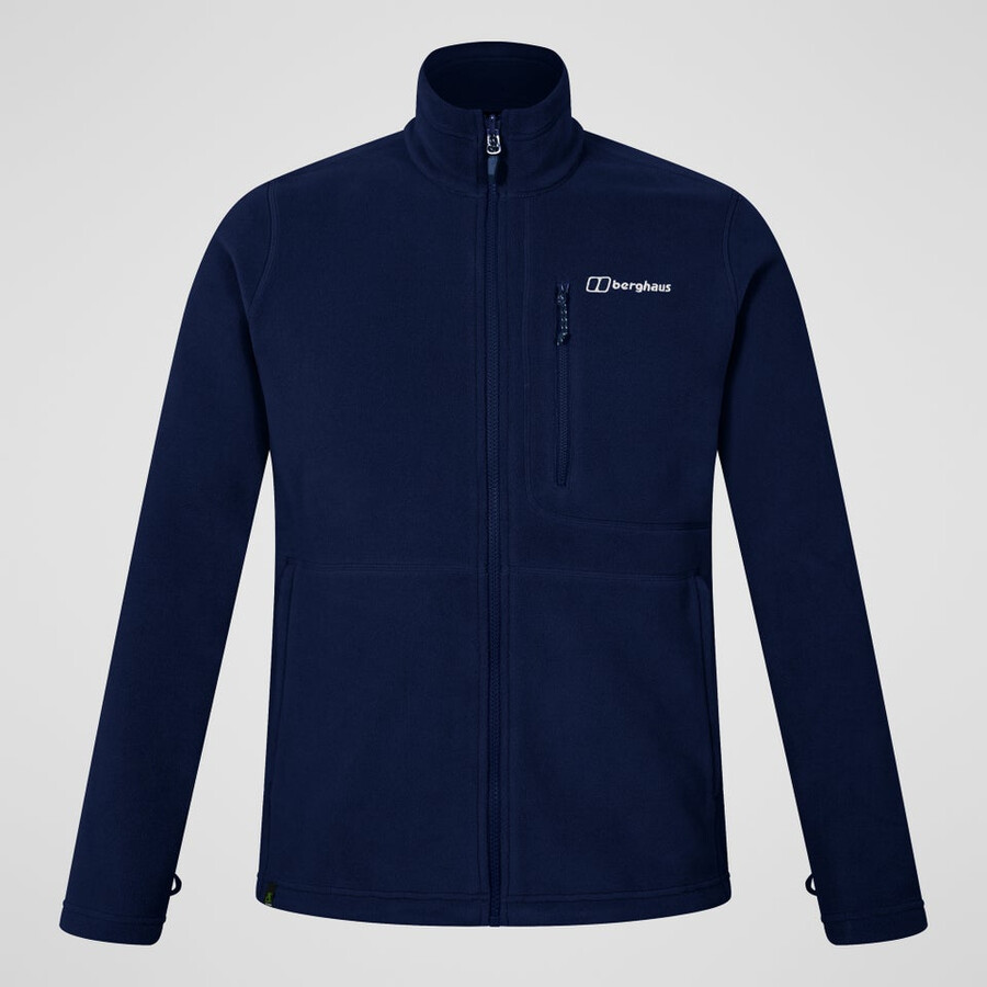 mens activity interactive polartec fleece - blue berghaus