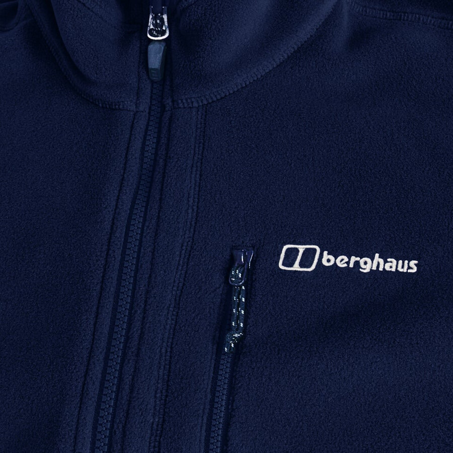 mens activity interactive polartec fleece - blue berghaus