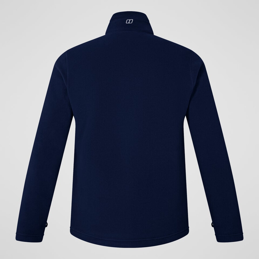 mens activity interactive polartec fleece - blue berghaus