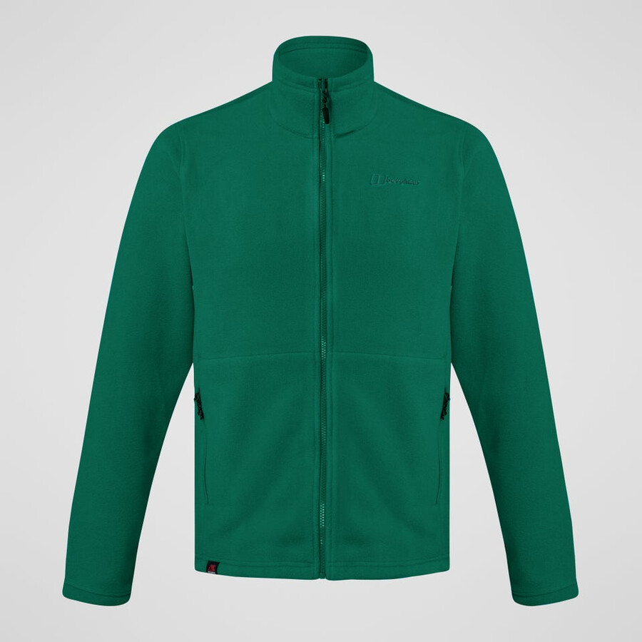 mens prism interactive polartec fleece jacket - green berghaus
