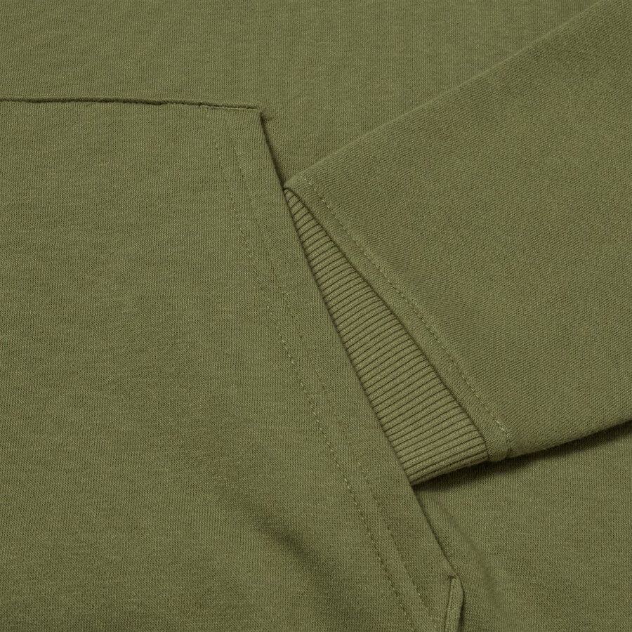mens small logo hoody - green berghaus