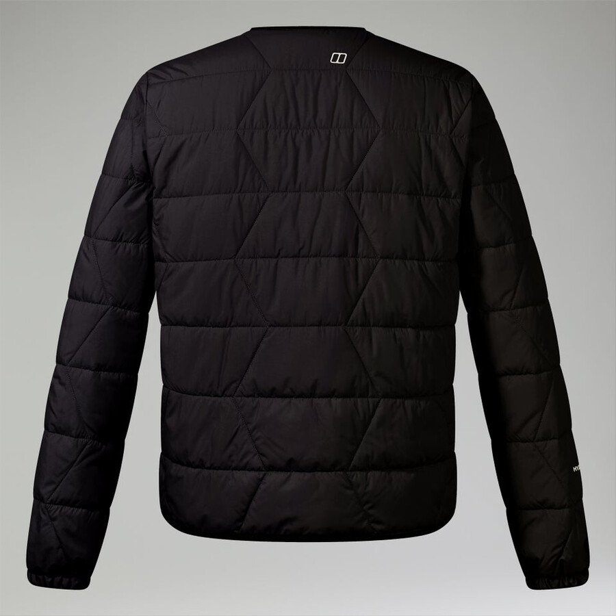 mens netherdene quilted insulated jacket - black berghaus