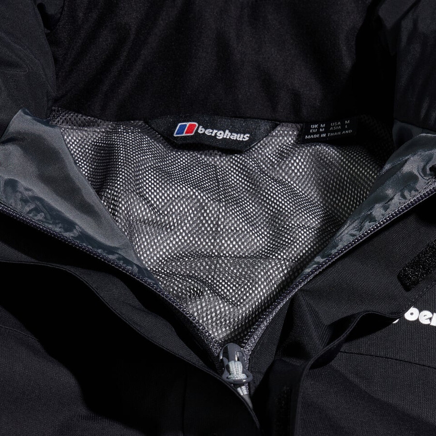 mens rg alpha 2.0 jacket - black berghaus