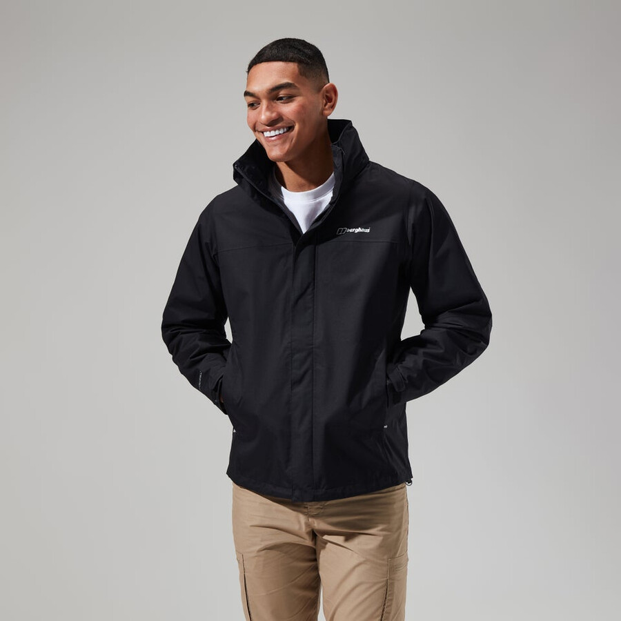 mens rg alpha 2.0 jacket - black berghaus