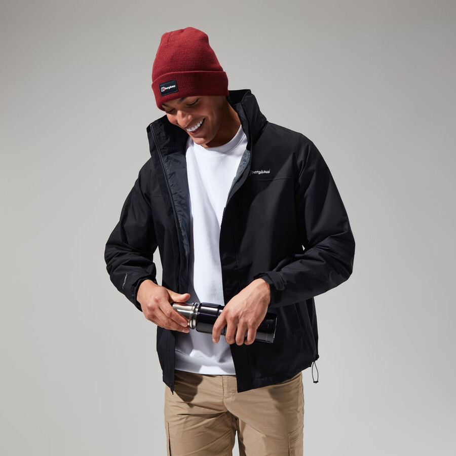 mens rg alpha 2.0 jacket - black berghaus