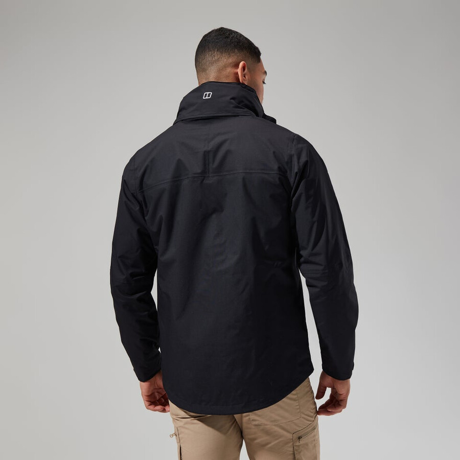 mens rg alpha 2.0 jacket - black berghaus