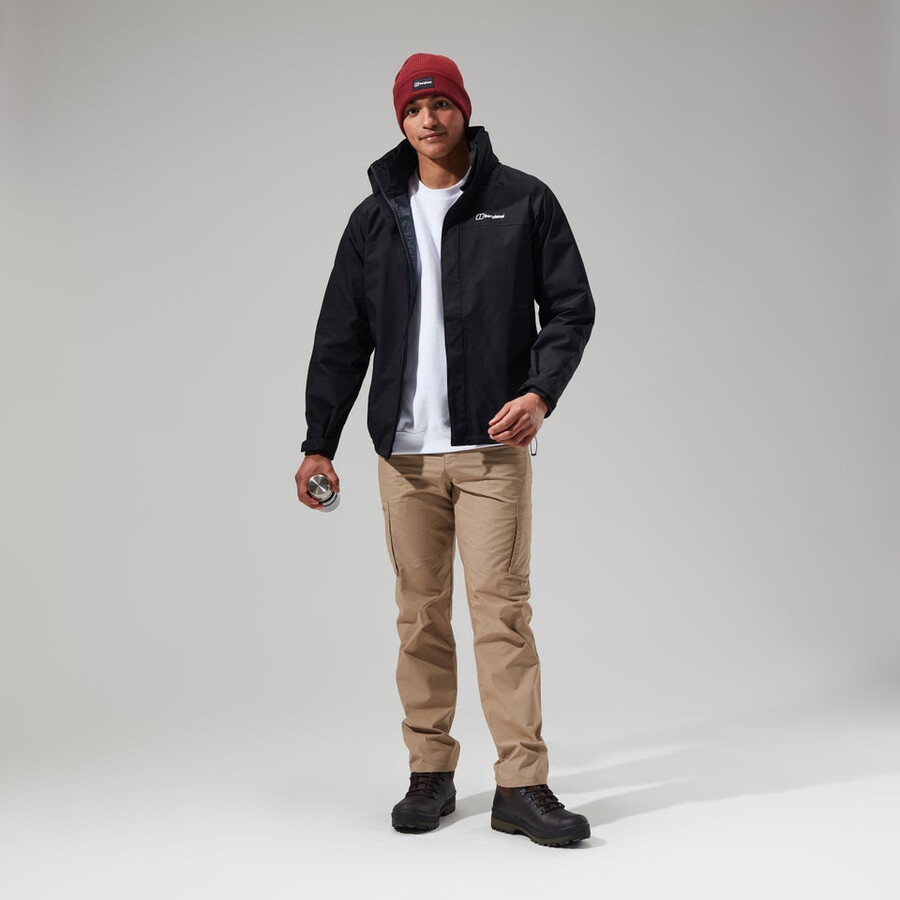mens rg alpha 2.0 jacket - black berghaus