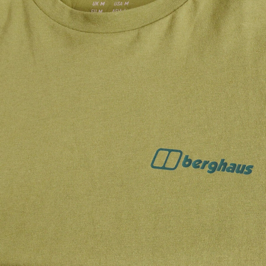 mens coordinates tee - green berghaus