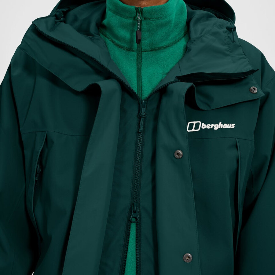 mens wansbeck insulated parka - green berghaus