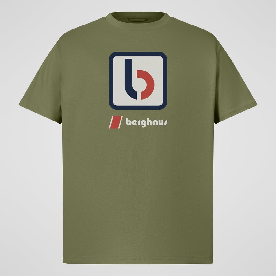 unisex the b tee - green berghaus