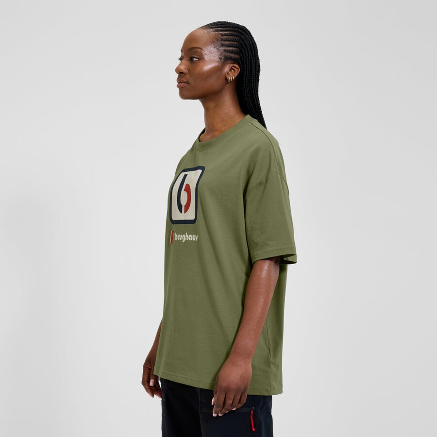 unisex the b tee - green berghaus