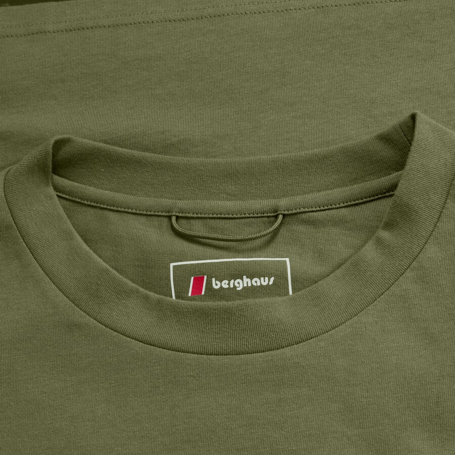 unisex the b tee - green berghaus